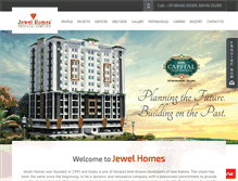 Tablet Screenshot of jewelhomes.net